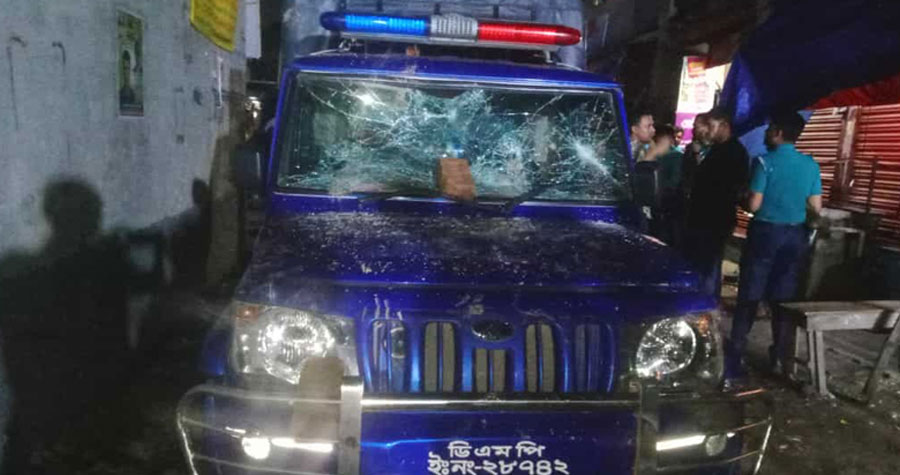 আদাবরে পুলিশের ওপর হামলা, কনস্টেবলসহ আহত ৩