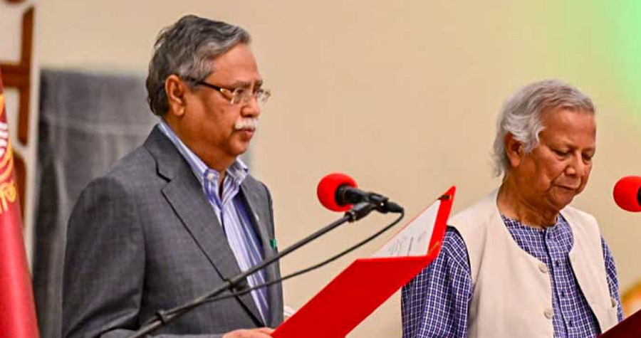 ইউনূস নেতৃত্বাধীন অন্তর্বর্তী সরকারে ‘অপমানবোধ’ করছেন রাষ্ট্রপতি, ভোটের পরে পদত্যাগ করতে চান