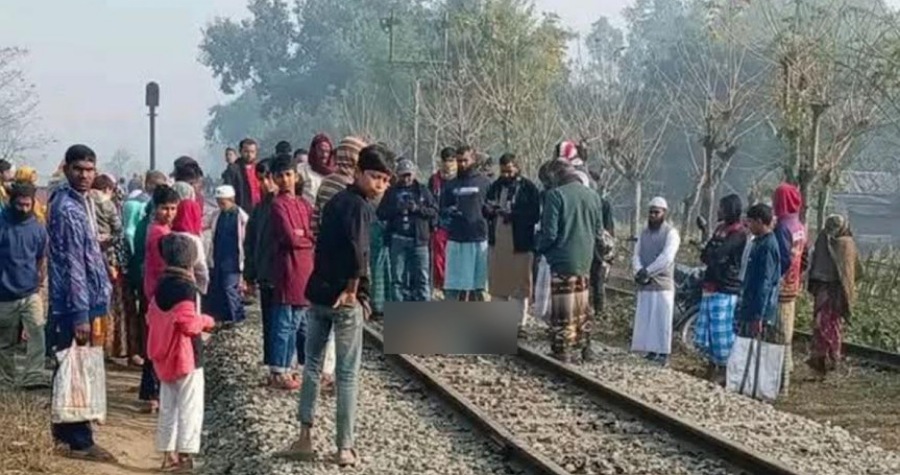 গাইবান্ধায় ট্রেনে কাটা পড়ে যুবকের মৃত্যু